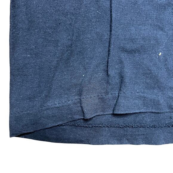 Vintage 90s Short Hills Tag Size XL Black Timber Mountain Lion Graphic T-Shirt - Picture 6 of 10